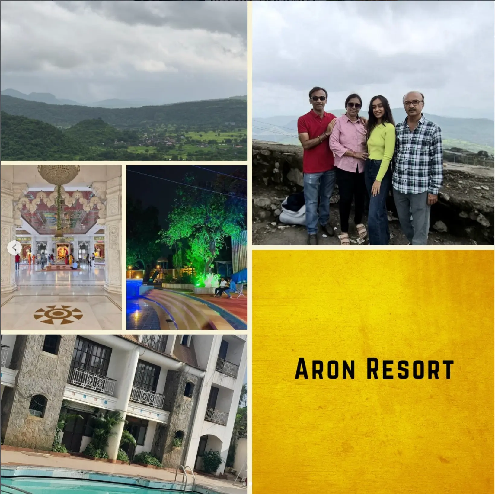 Madhav Vacation member holiday at Aron Resort